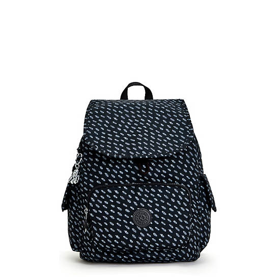 Kipling City Pack Small Printed Ryggsäck Svarta | SE 1699GS